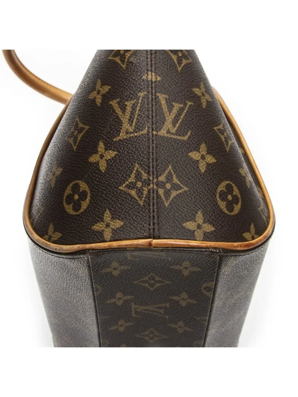 Louis Vuitton Ellipse Brown Monogram Canvas Handbag